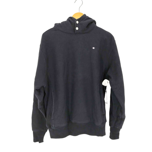 チャンピオン Champion REVERSE WEAVE スナップボタンロゴ刺繍パーカー メンズ JPN:M